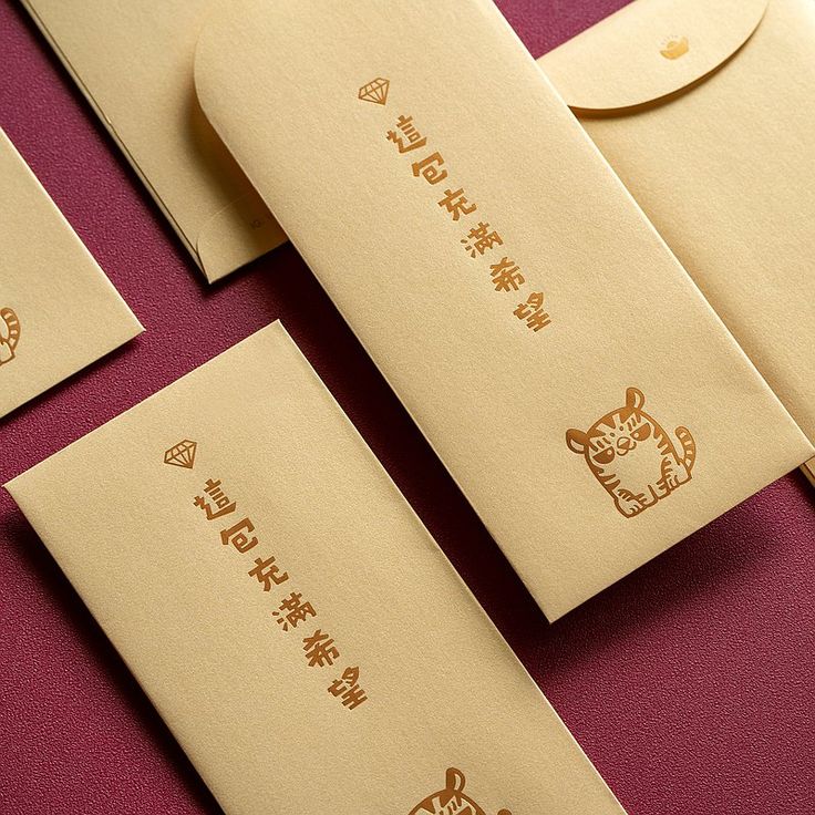 custom envelope chinese new year decoration