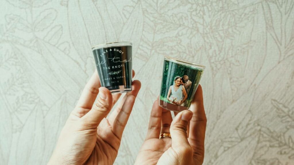 personalised wedding favours