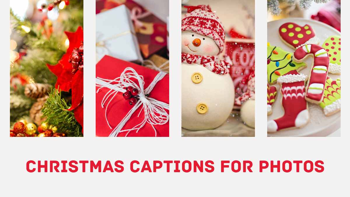 50 Wonderful Christmas Captions to Add to Your Xmas Photos