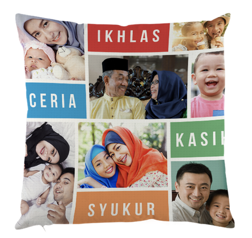 personalised Raya pillows