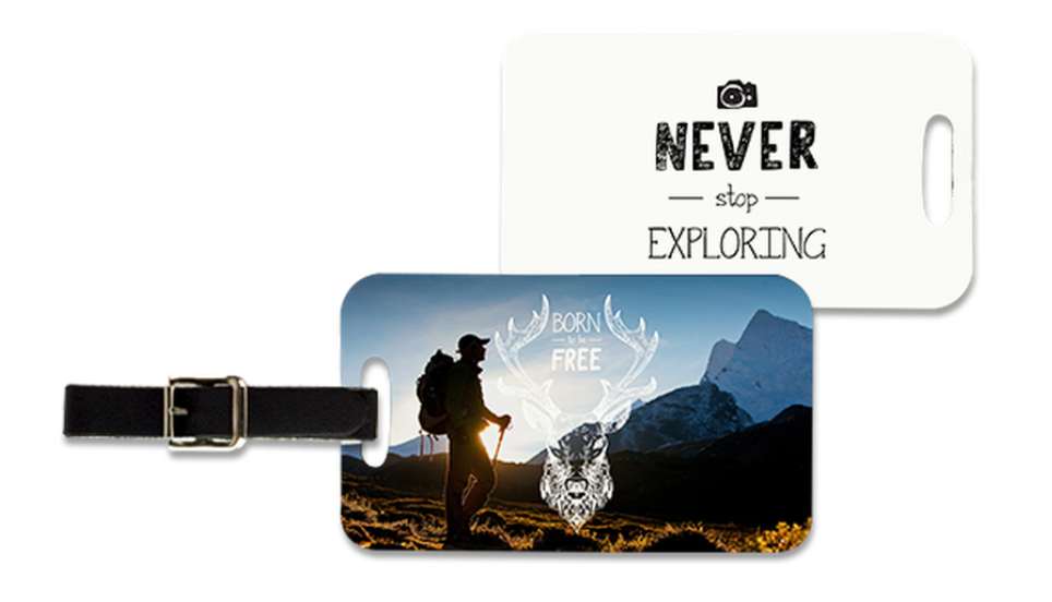 father's day luggage tag