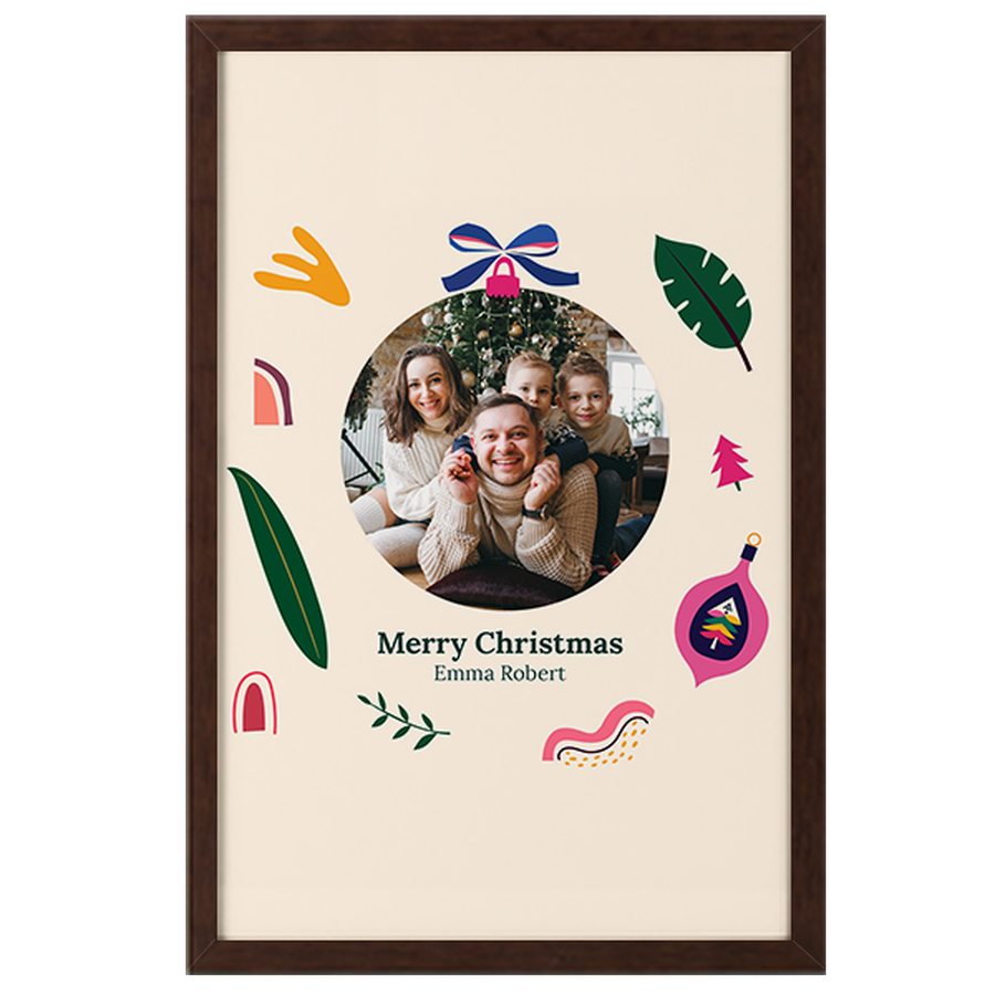 christmas framed print