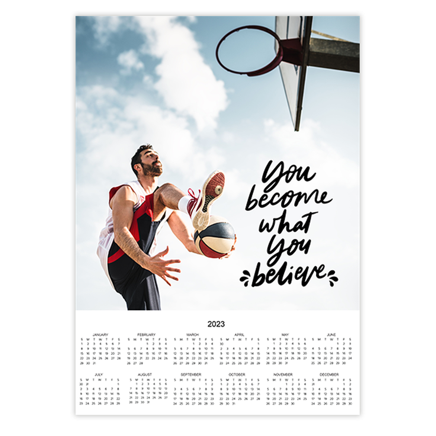 Calendar Poster Print
