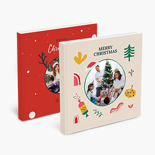 custom Christmas photo book