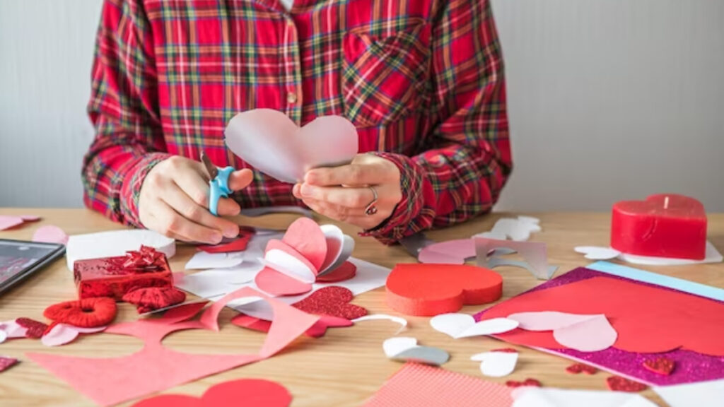 Galentine's Day create your own DIY Valentine's Day Card