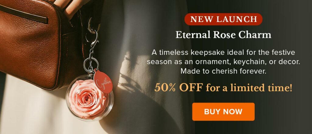 Eternal Rose Charm