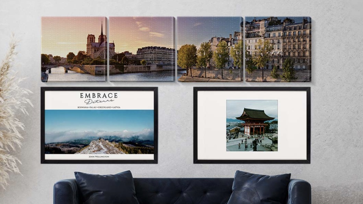 Unique Ways to Display Your Travel Snapshots At Home