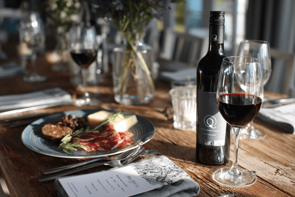 Winery tour gift voucher for scenic tasting